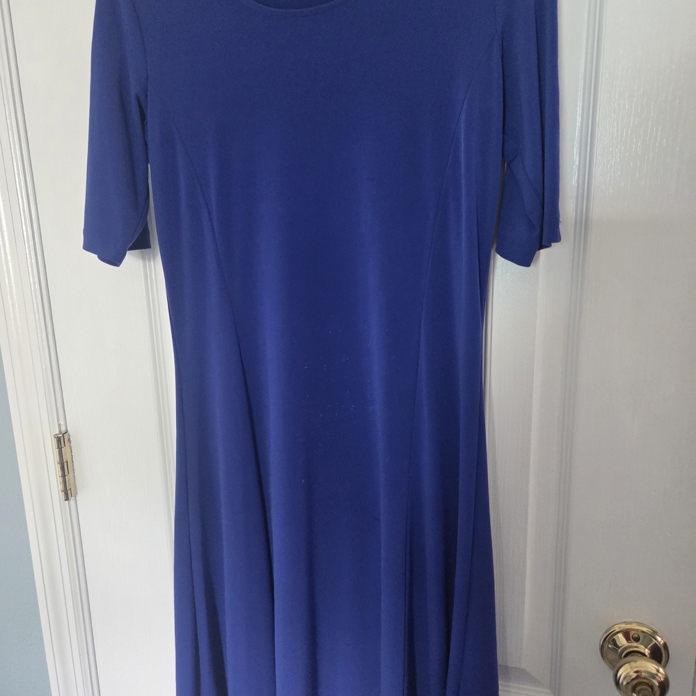 Susan Graver Deep Blue Blouse